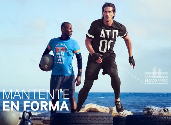 Moda deportiva hombre de H&M, lookbook. Combina deporte y moda Moda deportiva hombre de H&M lookbook Combina deporte y moda