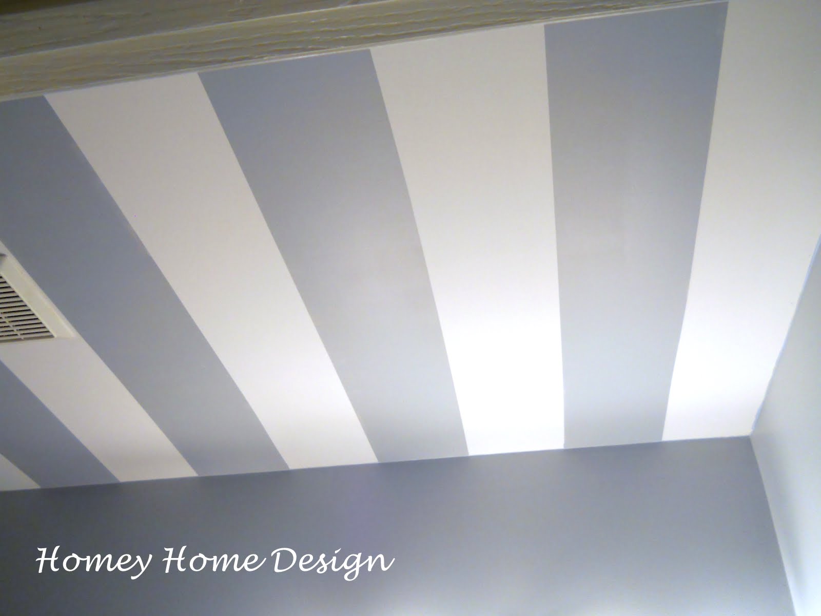homey home design Striped Ceiling