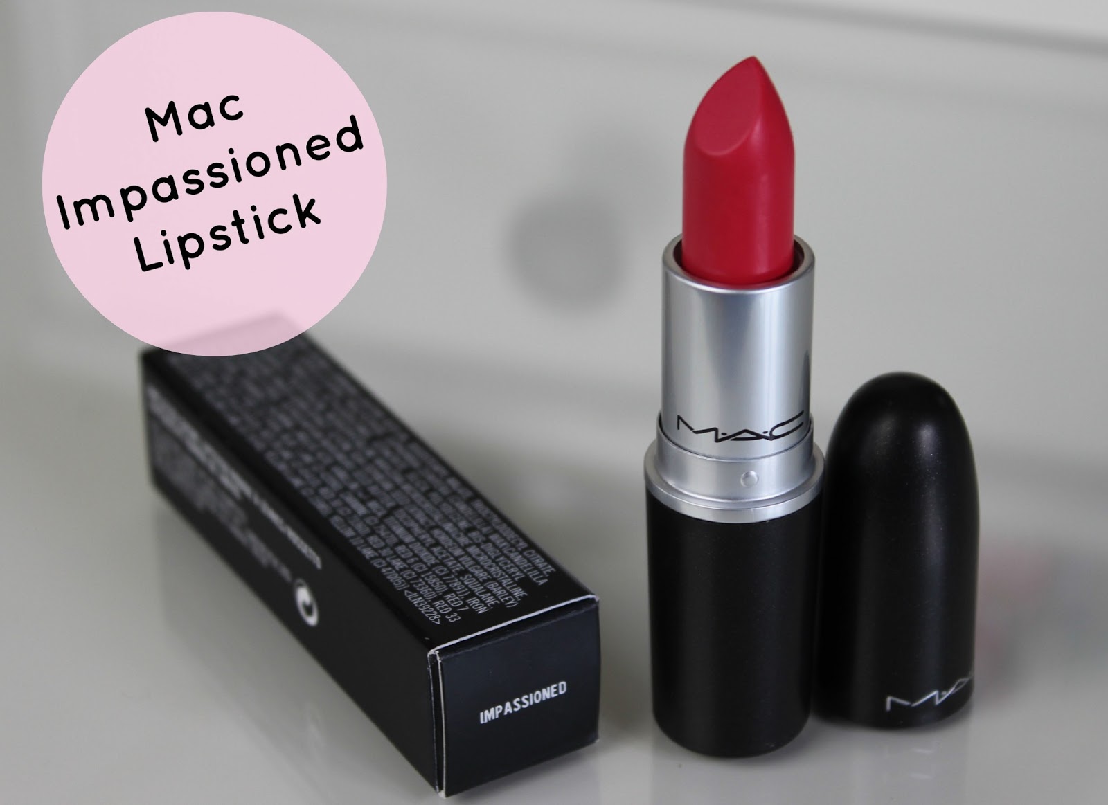 Mac Impassioned Lipstick Review Charlotte Ruff