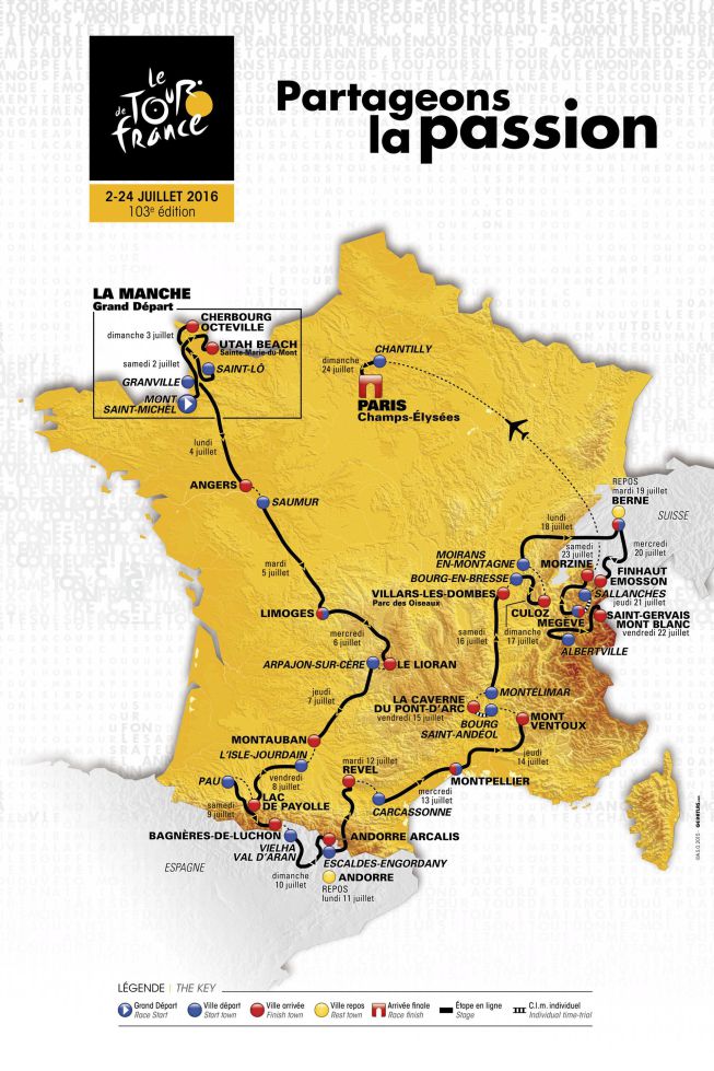 TOUR DE FRANCIA 2016