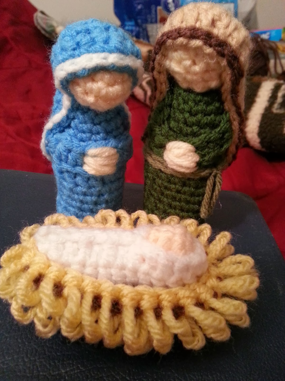The Worsted Crochet Blog: Crochet Nativity Set (Part One)