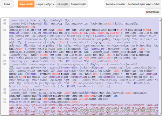 Cara Membuat Tampilan Blog Menjadi Blank atau Kosong Cara Membuat Tampilan Blog Menjadi Blank atau Kosong edit html blogger jonarendra