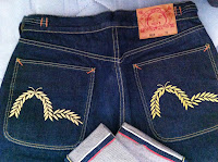 special design evisu fred perry size 32