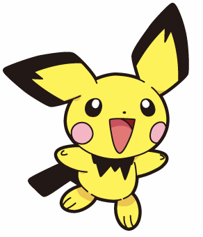 Cute Pichu Pokemon
