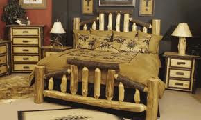 amish rustic log furniture
