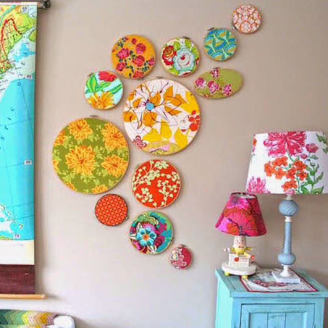 Decorando Quadros de tecido Artesanato Reciclavel Decoração ~ Decorando Quadros de tecido