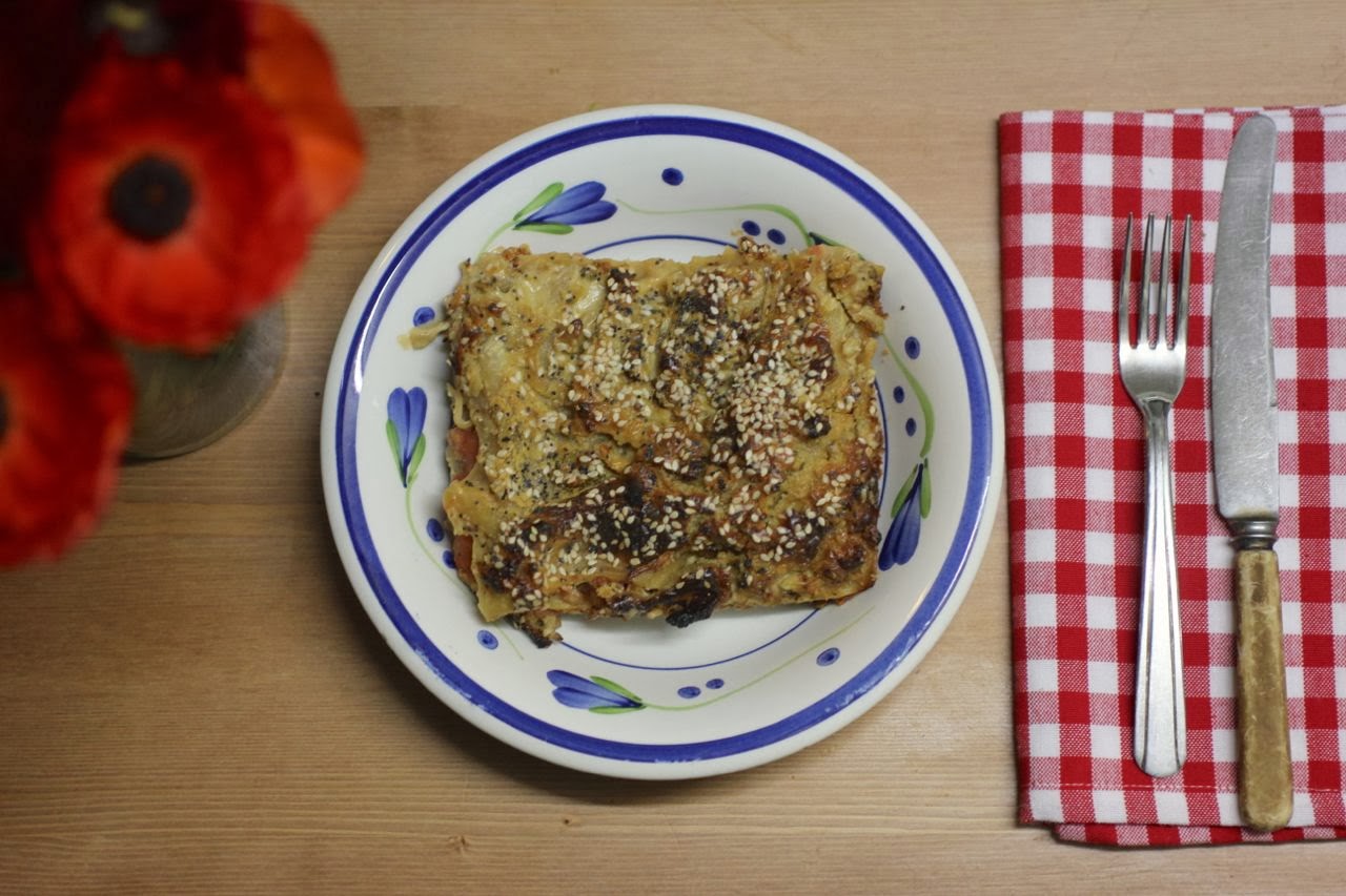 Green Gourmet Giraffe Fennel and Lentil Lasagne and The Time of Our Lives