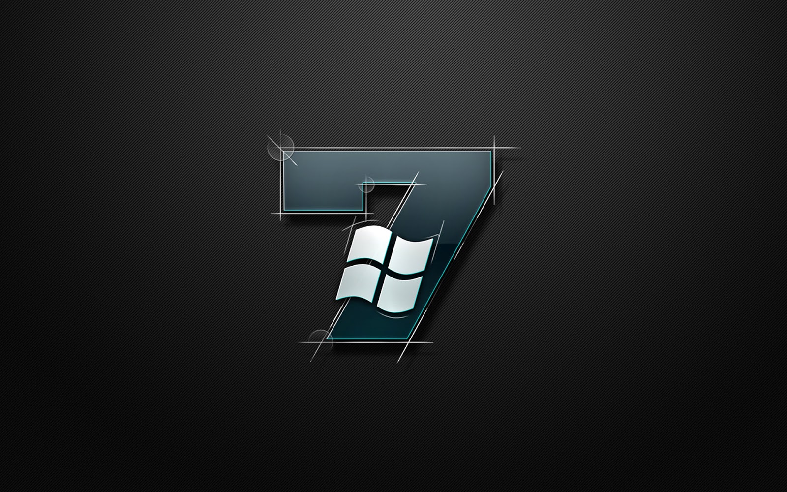 HD Wallpaper Art: HD Windows 7 wallpaper ( Pack-100+ W7 logo )