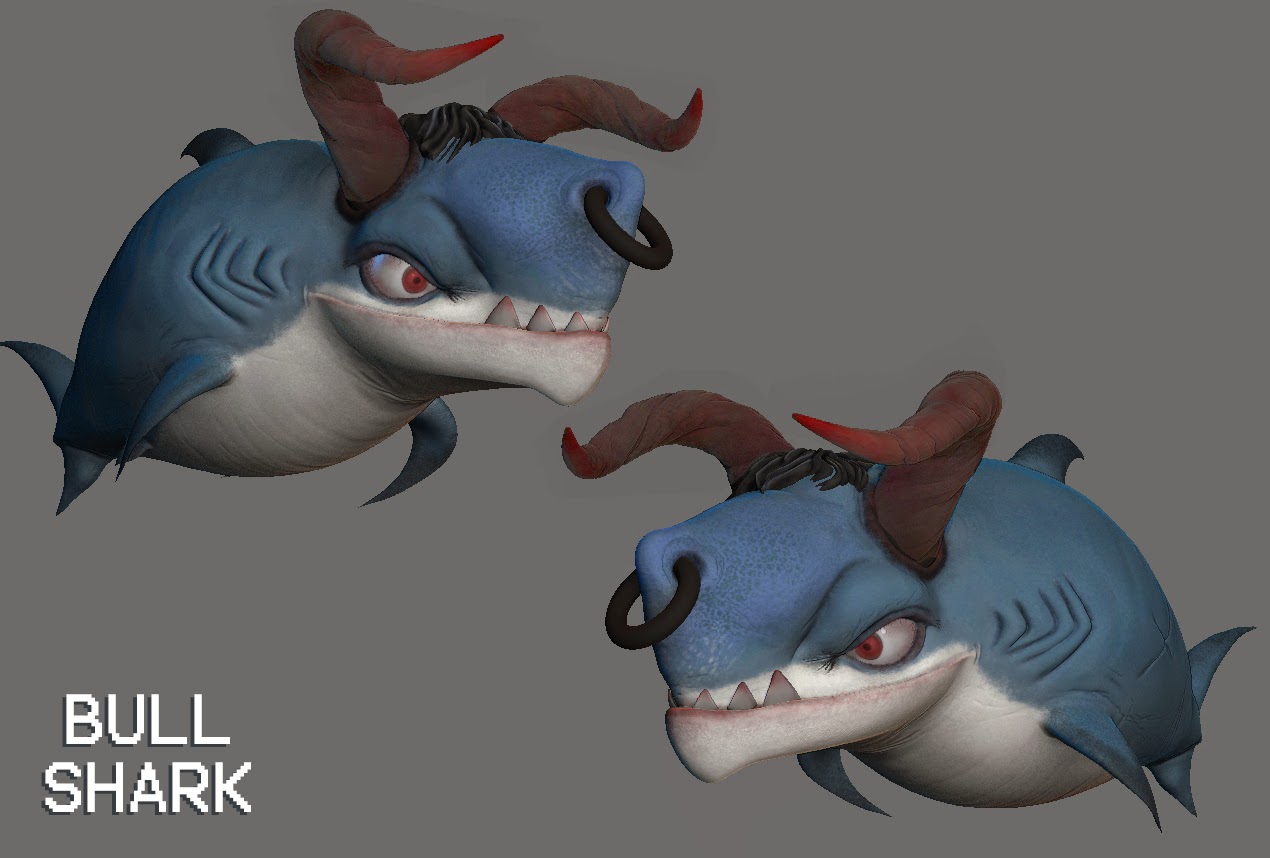 Ali Farsangi's Art Spot : Bull-shark