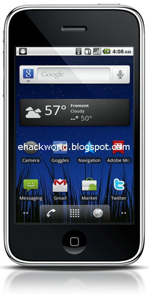 Android on iPhone copy iPod touch Wallpapers