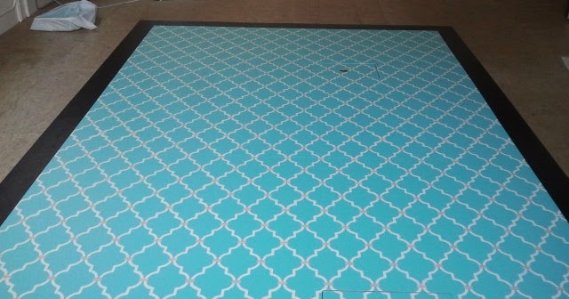 Painted Pressboard Floor Painted Pressboard Floor