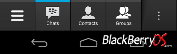 BBM running on Android
