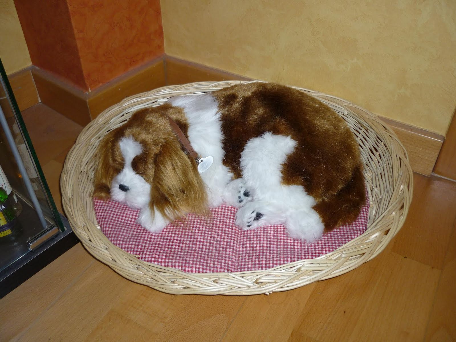 perritos de peluche que respiran