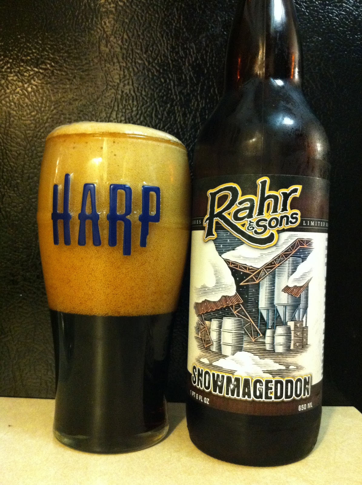 The BR Beer Scene Review Rahr & Sons Snowmageddon Imperial Stout