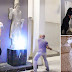 ISIS thugs take a hammer to civilisation: Priceless 3,000-year-old artworks smashed to pieces in minutes as militants destroy Mosul museum
