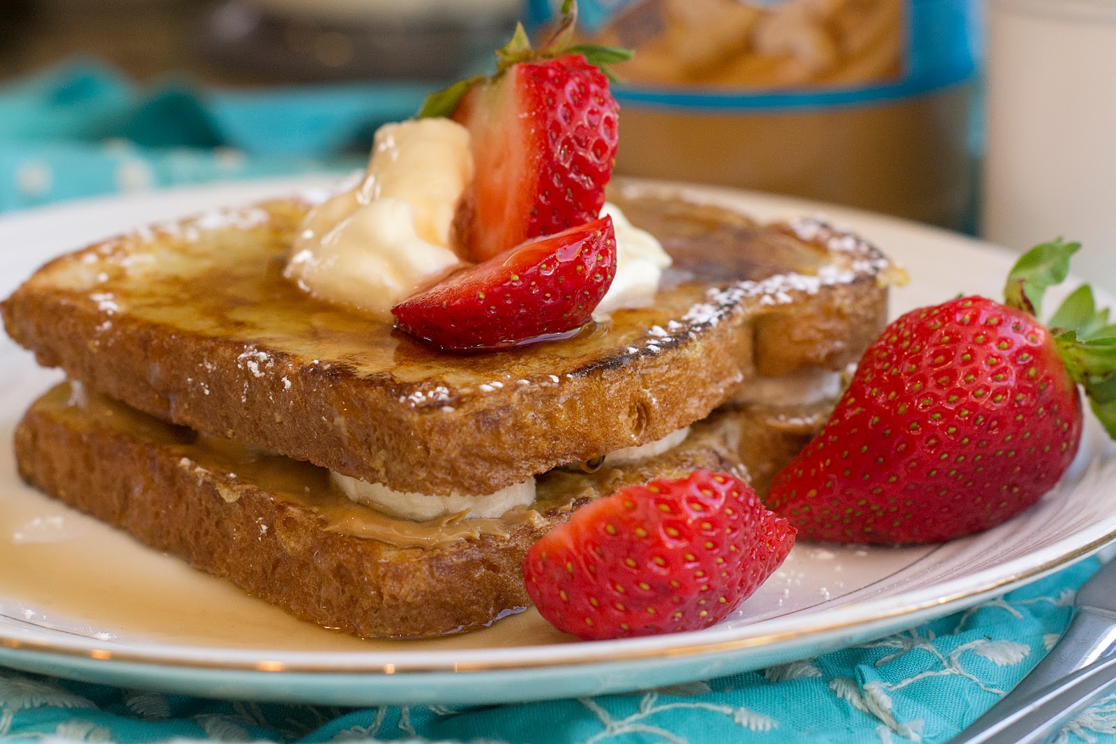 Las Vegas Food Photographer Cindy Larkin Peanut Butter Banana French