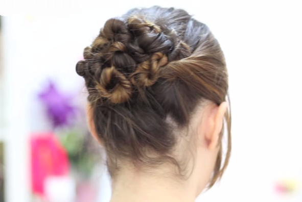 Peinados Faciles Diadema de Trenza y Ligas YouTube - Buscar Vídeos De Peinados