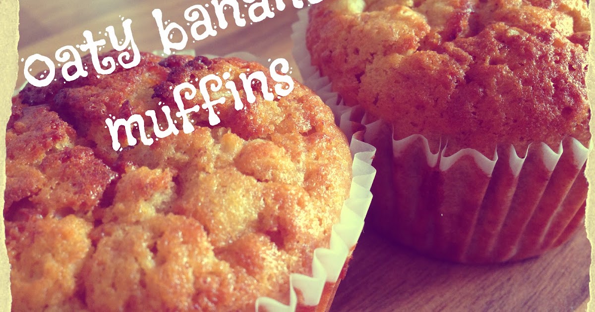 Mrs Crafty B Oaty Banana Muffins
