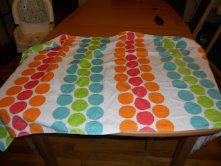 polka dot towel