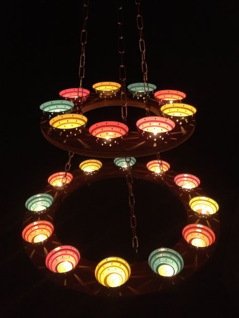 Tea Light Chandelier - IKEA Hackers Tea Light Chandelier - IKEA Hackers