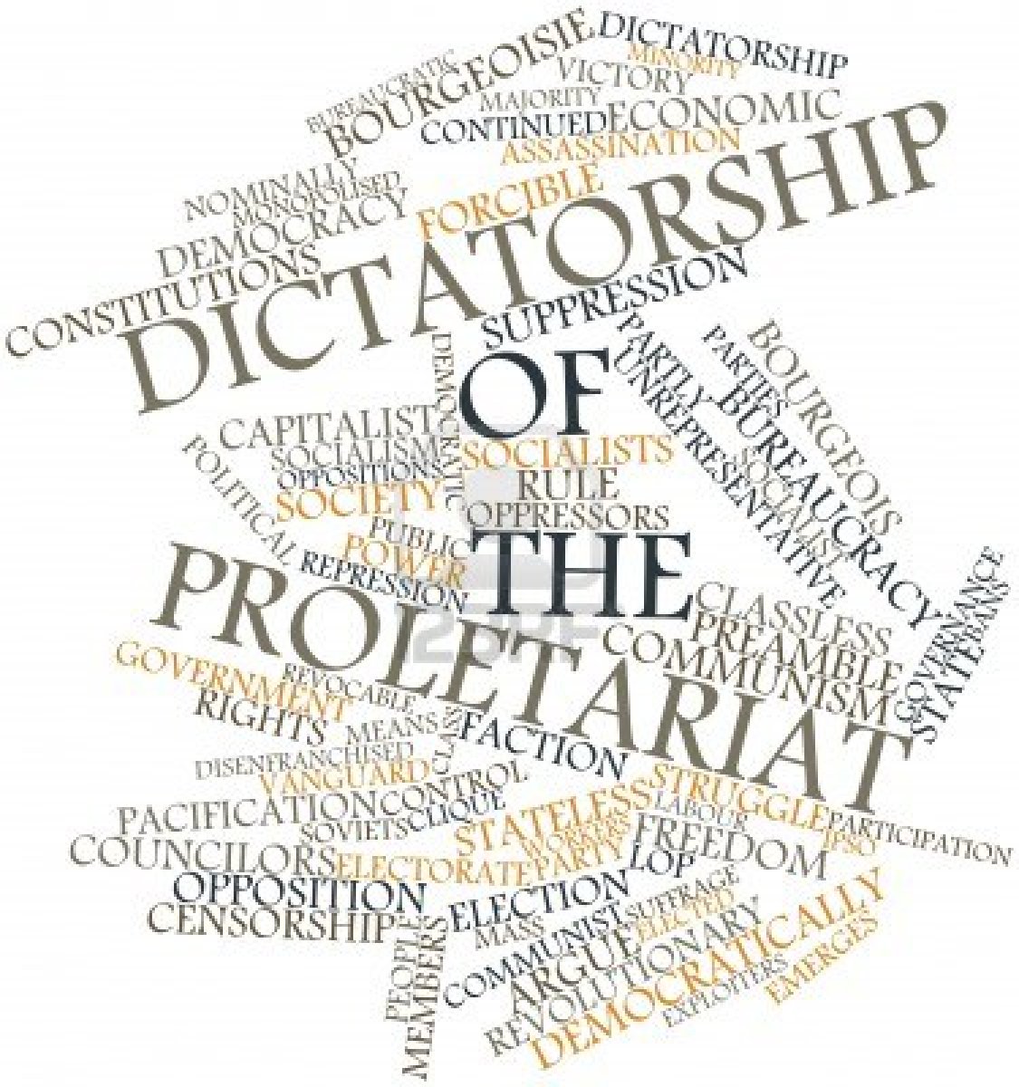 FRACCION ROJA La dictadura del proletariado piedra de toque para