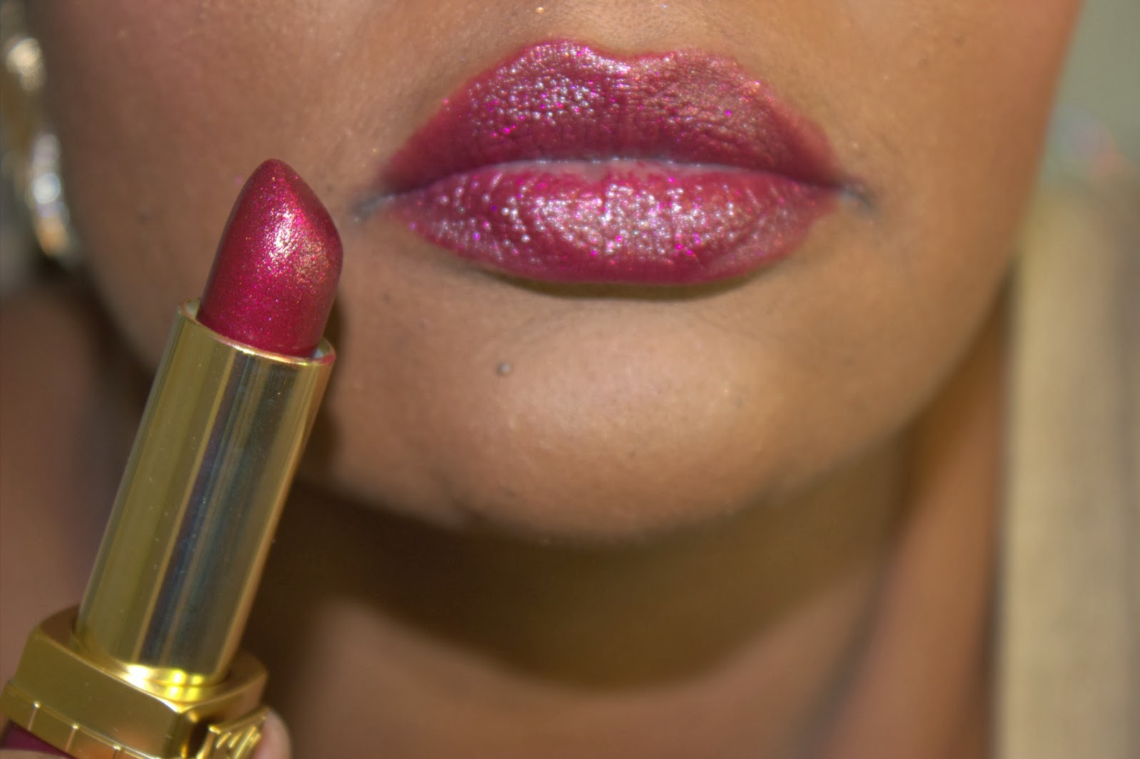 Beautifulwoctv Estee Lauder Pure Color Lipstick in Rebel Raspberry
