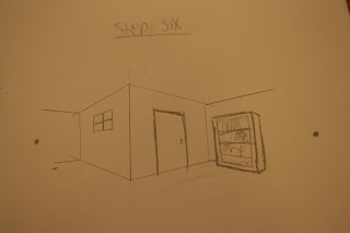 The College Life: How to Draw a Two Point Perspective Room