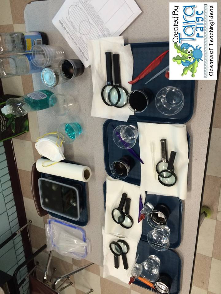 Oceans of Teaching Ideas Oil Spill Activity