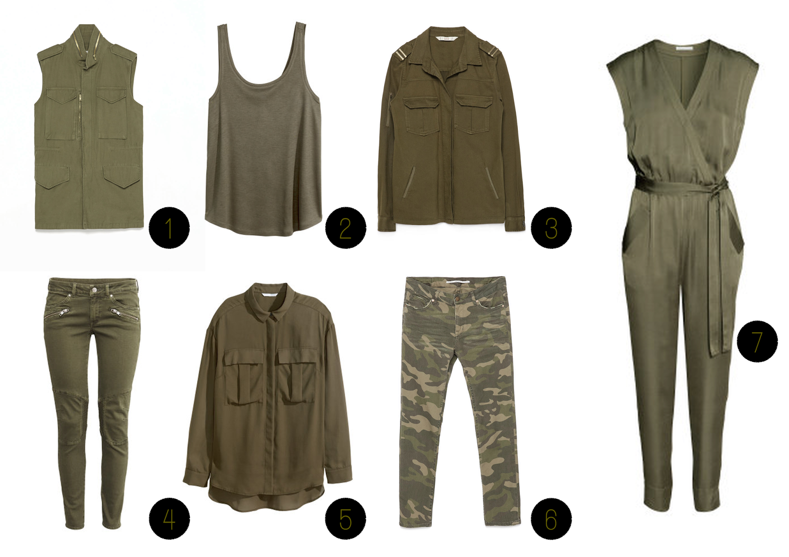 Spring Summer Trend 2015 - Khaki Olive Camouflage - The Blonde Lion ...