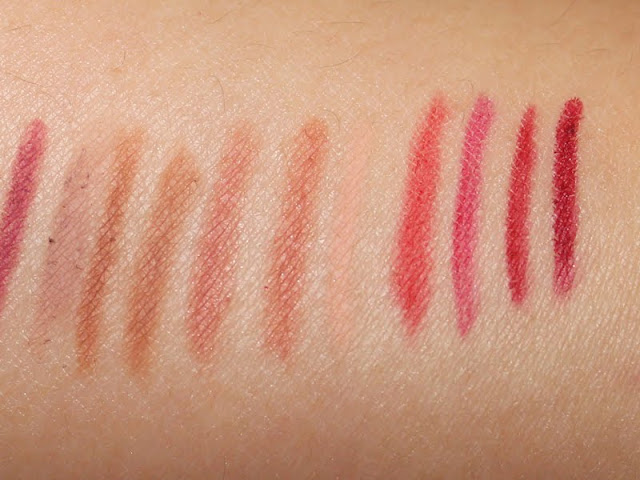 Mac Test Pattern Lip Liner | my lip pencil collection and swatches the skin and Mac Test Pattern Lip Liner | my lip pencil collection and swatches the skin and