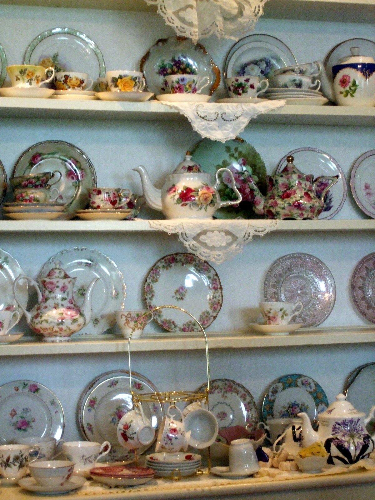 Rosemary's Sampler Tea Time Displays