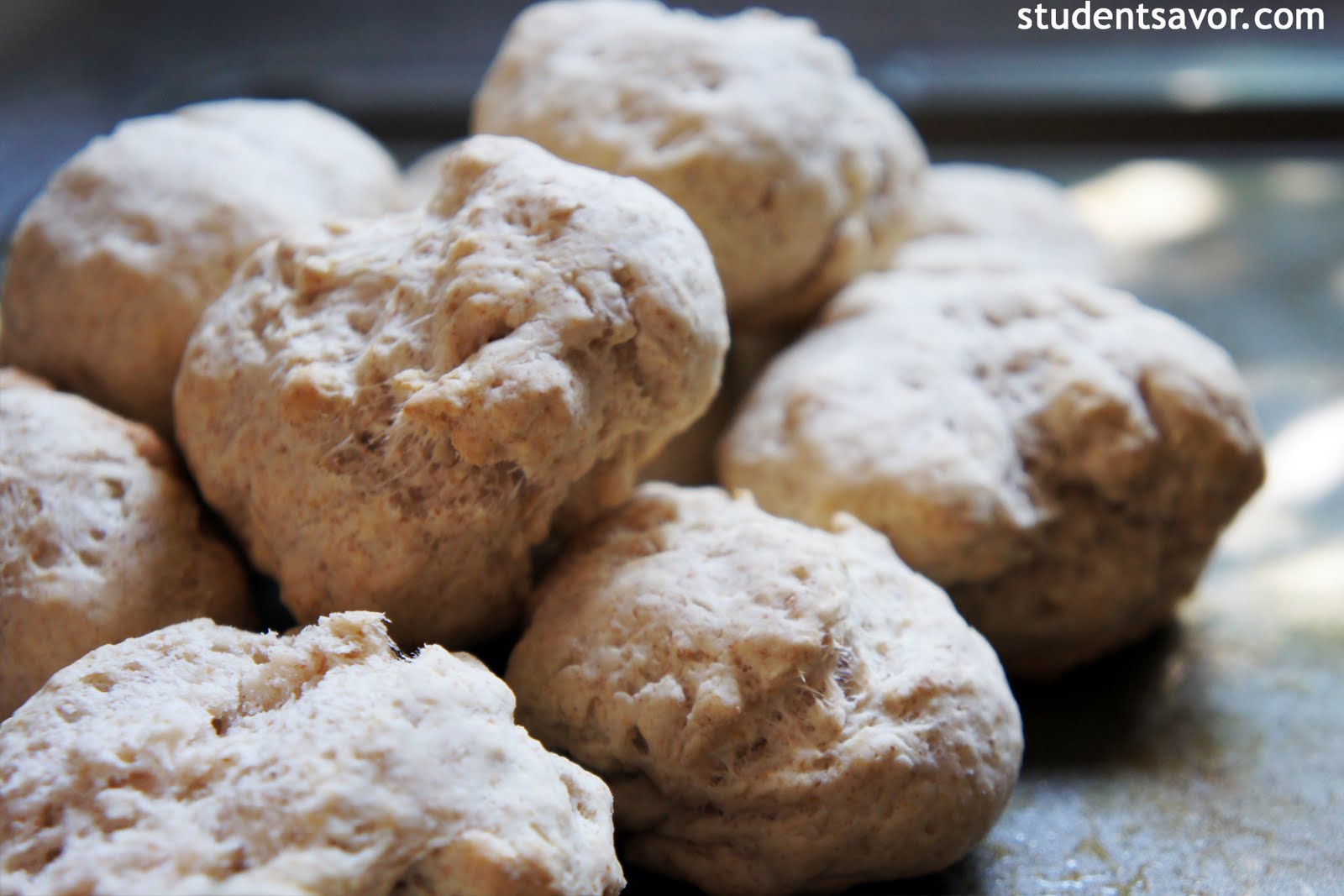 STUDENT SAVOR Easy Bread Whole Wheat Biscuits