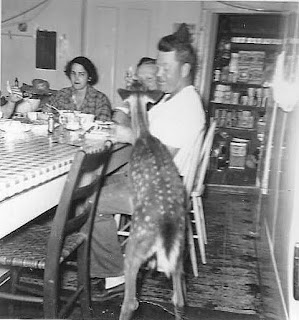 Fawn in Kitchen Fawn in Kitchen
