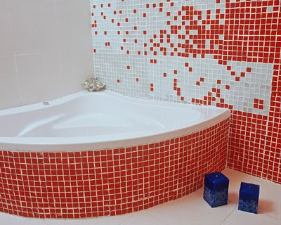 Decoração de Banheiro com Pastilhas fotos e dicas de Decoração de Banheiro com Pastilhas