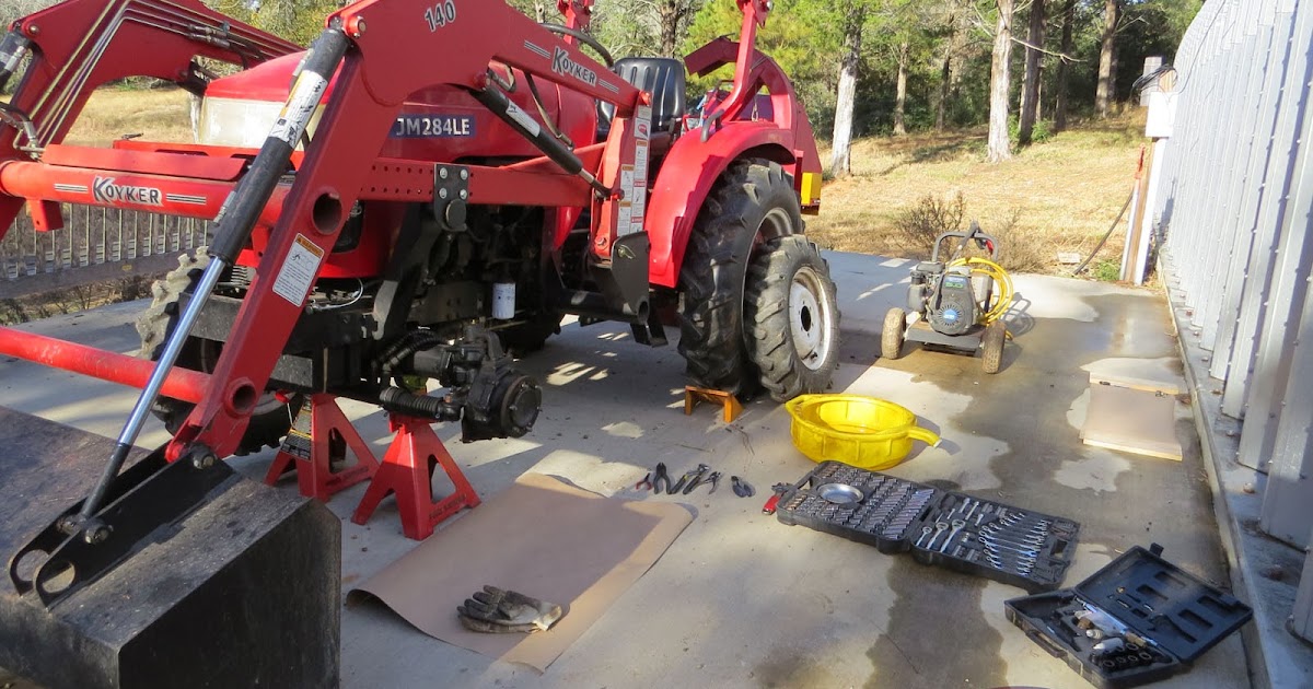 The Random Rants of a Rambling Man: Maintenance: Jinma 254 tractor