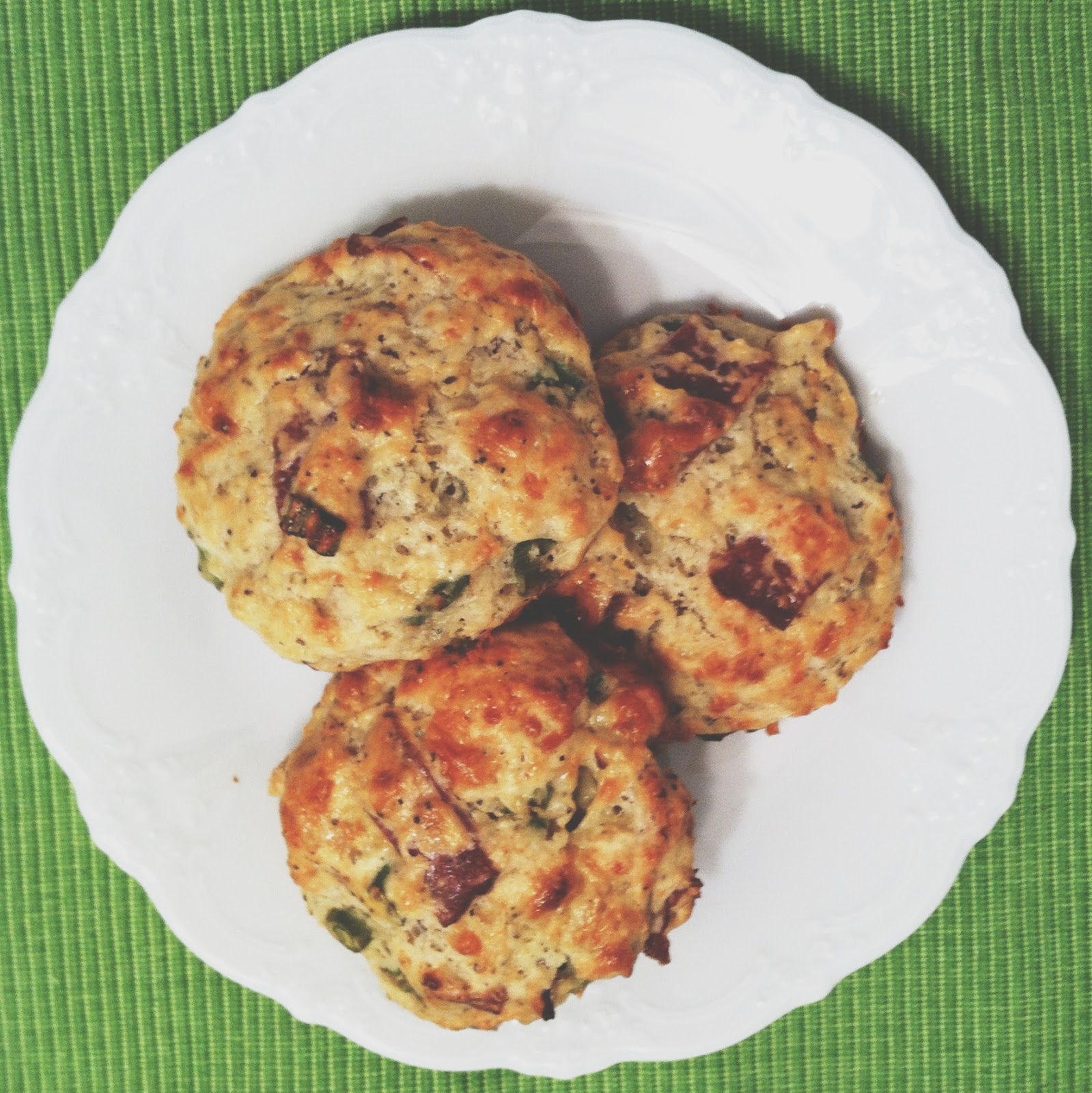 little kitchie turkey bacon and blue cheese scones