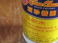 cooking with alkaline water