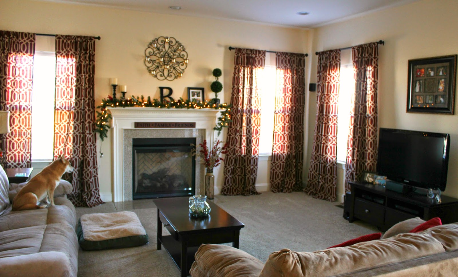Bentleyblonde Spring Mantle Decorations Kirklands Gatehill Curtains