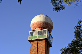 Kuppel des ehemaligen Radarturms Kuppel des ehemaligen Radarturms