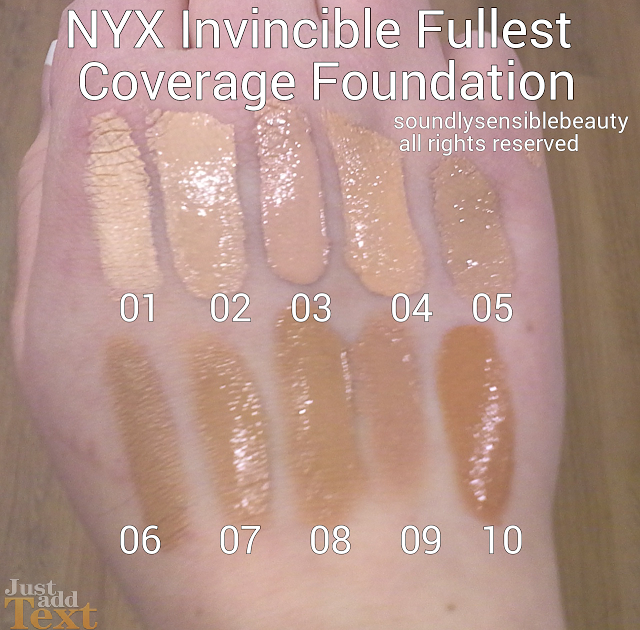 nyx invincible fullest coverage foundation review nyx invincible fullest coverage foundation review
