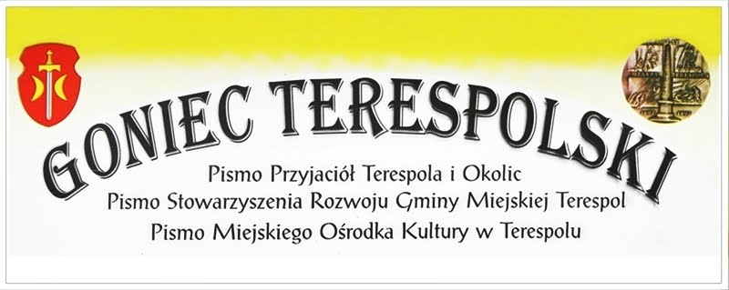 Pismo - GONIEC TERESPOLSKI - do pobrania lub przeglądania