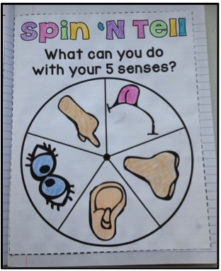 Science Interactive Notebooks The Five Senses | The Barefoot Teacher