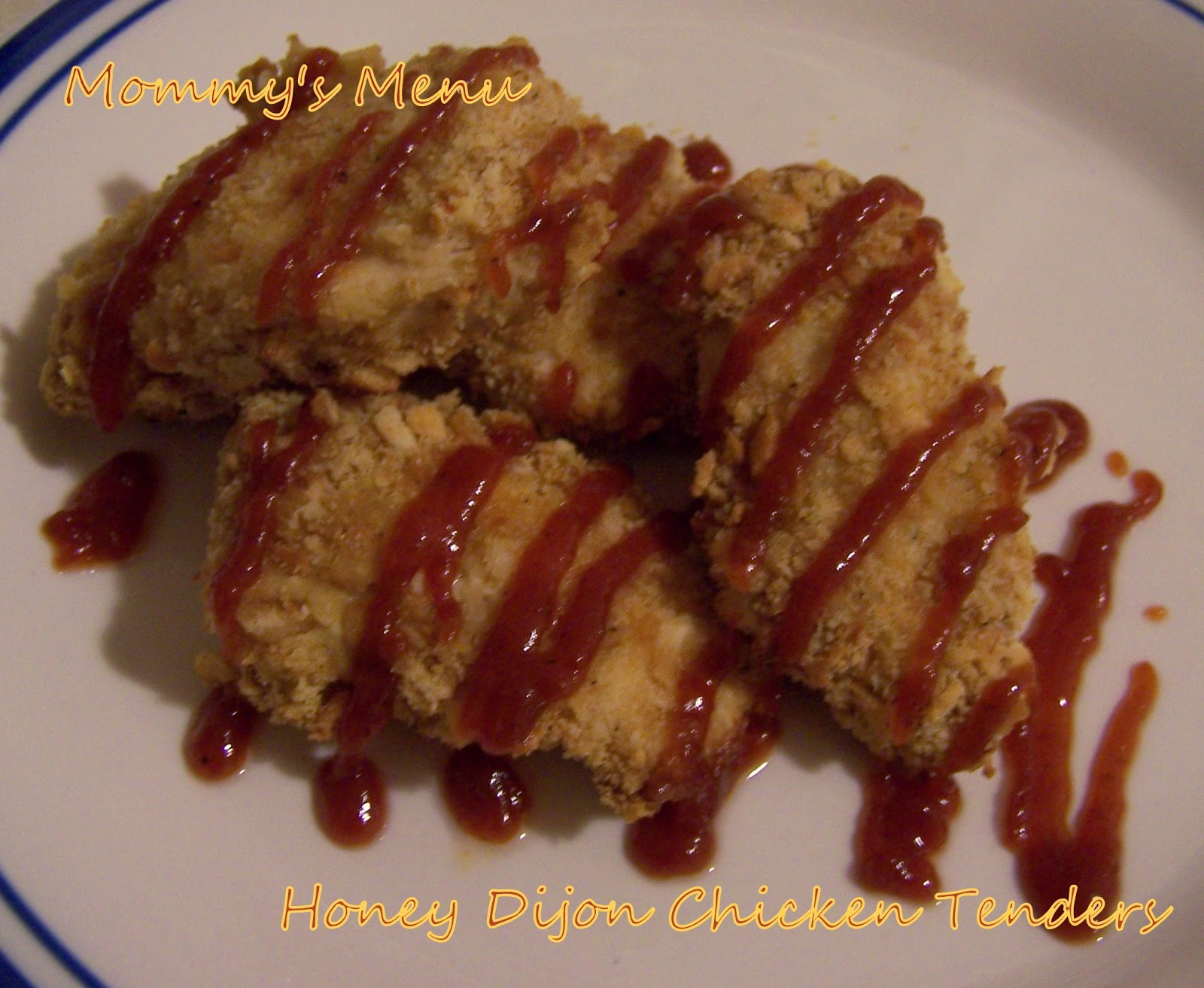 Mommy's Menu Secret Recipe Club Honey Dijon Chicken Tenders