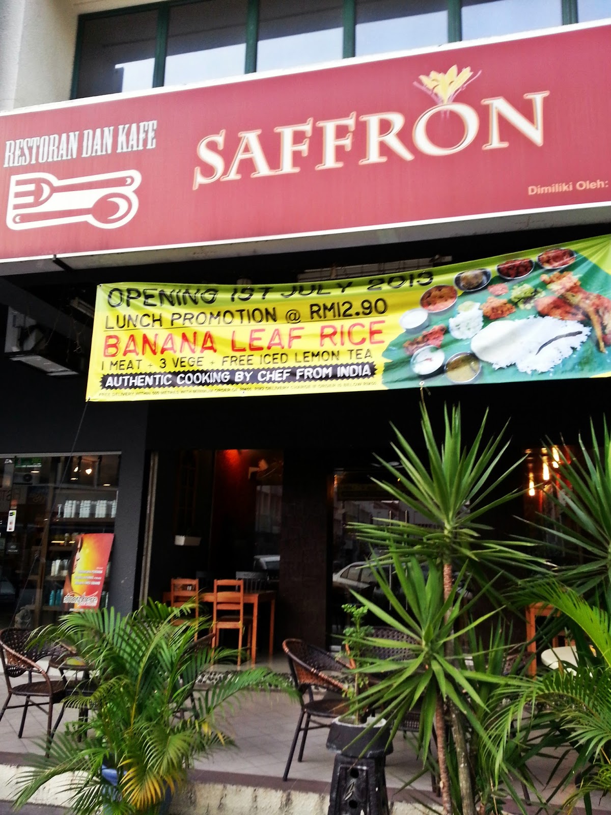Venoth's Culinary Adventures Saffron Restaurant & Cafe Damansara