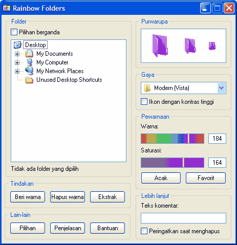 Rainbow folders Rainbow folders