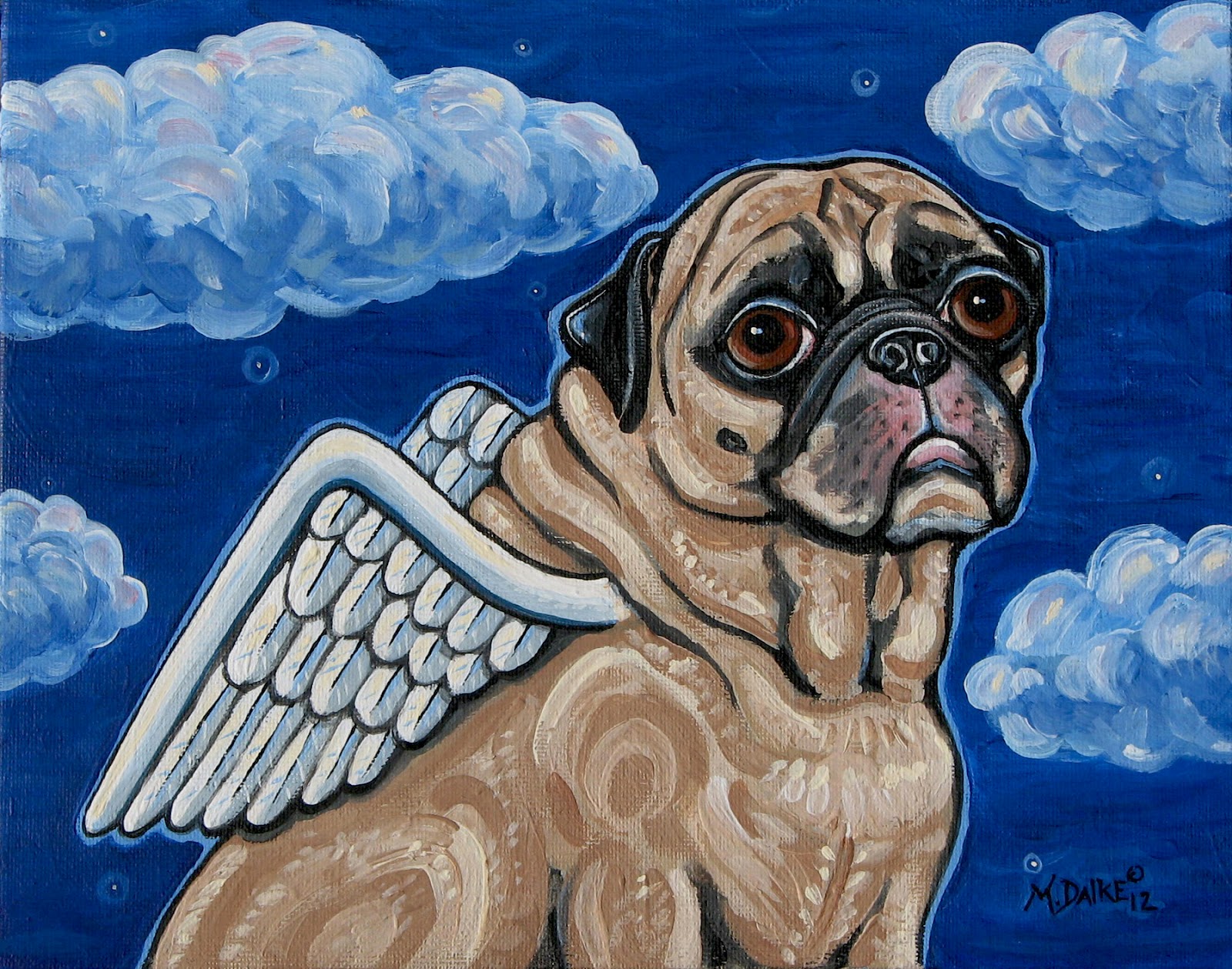 Pug Angel