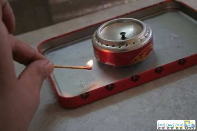 DIY Spirit Stoves Camping From Coke Can DIY Spirit Stoves Camping From Coke Can