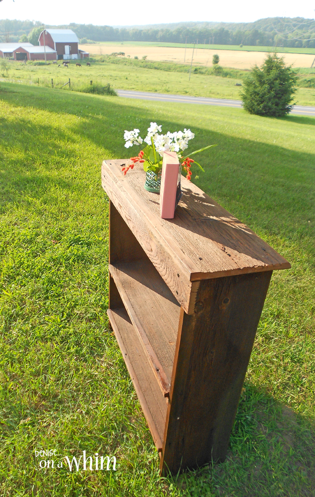 Reclaimed Wood Entry Table from Denise on a Whim