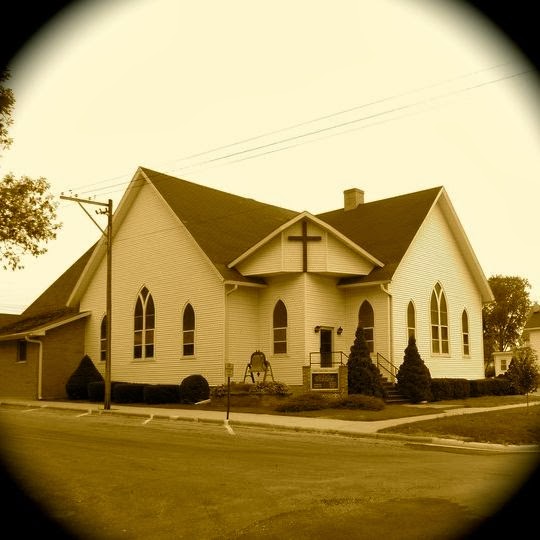 Lanark First Brethren Church, on the corners of Rochester and Locust in Lanark, IL