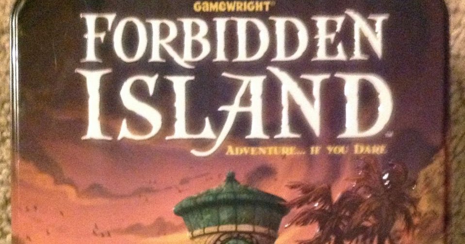 Forbidden Island Board Game Gamewright Adventure If You Dare 2-4 Players